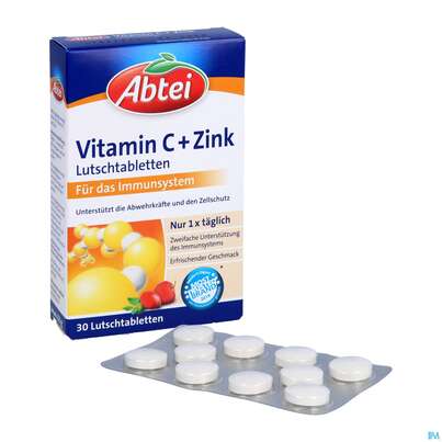 Vitamin C Tabl +zink -abtei 50000 30st, A-Nr.: 5331894 - 05