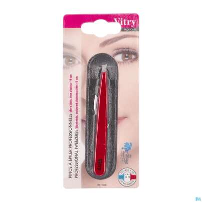 Vitry Farbige Zupfpinzette, Schräge Spitze_12 1pc, A-Nr.: 4627581 - 26