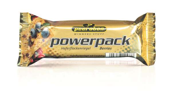 Sie sehen eine Packung Peeroton Powerpack Riegel, Produktbild: 01 Peeroton Powerpack Riegel, A-Nr.: 4234019 - 01