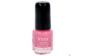 Sie sehen eine Packung Vitry Nagellack 108 Rose Bonbon 4ml, Produktbild: 01 Vitry Nagellack 108 Rose Bonbon 4ml, A-Nr.: 4629261 - 01