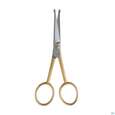Sie sehen eine Packung Vitry Nasenhaarschere Inox Vergoldet 1pc, Produktbild: 01 Vitry Nasenhaarschere Inox Vergoldet 1pc, A-Nr.: 4633759 - 01