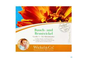 Wickel &amp;amp; Co Tradition.hausmittel Bauch/brust/ruecken Baby 13x66cm Gr.1 1st, A-Nr.: 4325609 - 01