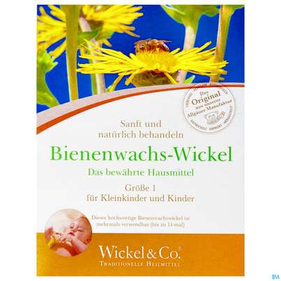 Wickel &amp; Co Tradition.hausmittel Bienenwachswickel Baby 10x 13,5cm (a6) 1st, A-Nr.: 4325704 - 01