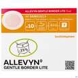 Sie sehen eine Packung Wundauflagen Allevyn Gentle Border Lite Oval 8,6x 7,7cm 10st, Produktbild: 01 Wundauflagen Allevyn Gentle Border Lite Oval 8,6x 7,7cm 10st, A-Nr.: 4020442 - 01