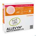 Sie sehen eine Packung Wundauflagen Allevyn Gentle Border Lite Oval 8,6x 7,7cm 10st, Produktbild: 02 Wundauflagen Allevyn Gentle Border Lite Oval 8,6x 7,7cm 10st, A-Nr.: 4020442 - 02