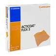 Sie sehen eine Packung Wundverband Acticoat/flexibel Flex 3 Silberverband Dehnbar 5x 5cm 5st, Produktbild: 02 Wundverband Acticoat/flexibel Flex 3 Silberverband Dehnbar 5x 5cm 5st, A-Nr.: 3385704 - 02