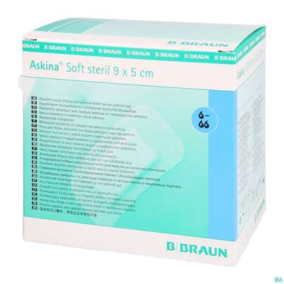 Wundverband Askina Soft Steril 9x 5cm 50st, A-Nr.: 1779534 - 02