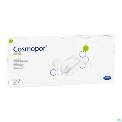 Wundverband Cosmopor Steril Selbstklebend 25x 10cm 25st, A-Nr.: 1526129 - 03