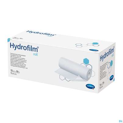 Wundverband Fixierfolie Hydrofilm Roll Unsteril 10mx15cm 1st, A-Nr.: 3289449 - 01