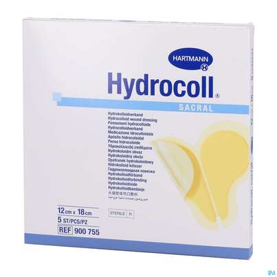 Wundverband Hydrocoll Sacral 12x 18cm 5st, A-Nr.: 2640867 - 02