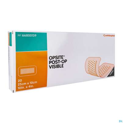 Wundverband Opsite Post-op Visible 25x 10cm 20st, A-Nr.: 3726909 - 02