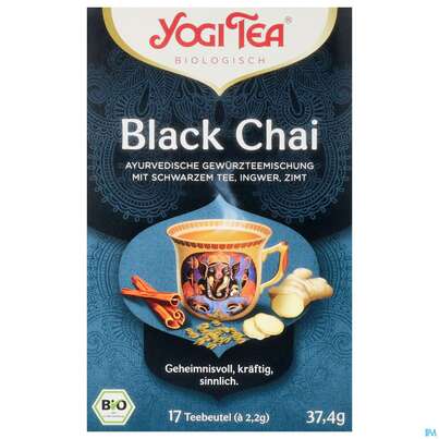 Yogi Tea Bio Black Chai 37,4g 17st, A-Nr.: 5749866 - 01