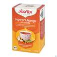Sie sehen eine Packung Yogi Tea Bio Ingwer Orange +vanille 17st, Produktbild: 04 Yogi Tea Bio Ingwer Orange +vanille 17st, A-Nr.: 5750071 - 04