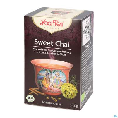 Yogi Tea Bio Sweet Chai 34g 17st, A-Nr.: 5749872 - 05