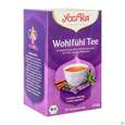 Sie sehen eine Packung Yogi Tea Bio Wohlfuehl 17st, Produktbild: 02 Yogi Tea Bio Wohlfuehl 17st, A-Nr.: 5750013 - 02