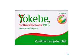 Yokebe Plus Stoffwechsel Aktiv Kapseln 28st, A-Nr.: 4093613 - 01