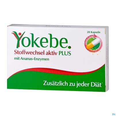 Yokebe Plus Stoffwechsel Aktiv Kapseln 28st, A-Nr.: 4093613 - 02