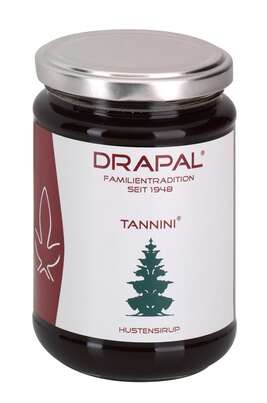 DRAPAL® Tannini Hustensirup Glas ohne Faltschachtel, A-Nr.: 2493202 - 01