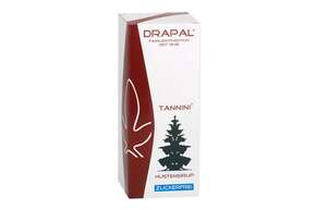 Sie sehen eine Packung DRAPAL® Tannini Hustensirup Flasche, Produktbild: 01 DRAPAL® Tannini Hustensirup Flasche, A-Nr.: 4286482 - 01