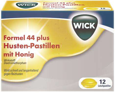 WICK Formel 44 Husten-Pastillen mit Honig, A-Nr.: 3514969 - 01