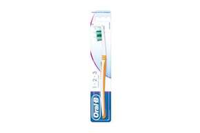Sie sehen eine Packung Oral-B 1, 2, 3 Classic Care, Produktbild: 01 Oral-B 1, 2, 3 Classic Care, A-Nr.: 3191147 - 01
