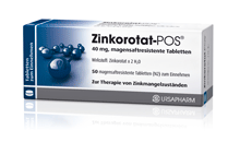 Zinkorotat POS Filmtabletten, A-Nr.: 1324880 - 01