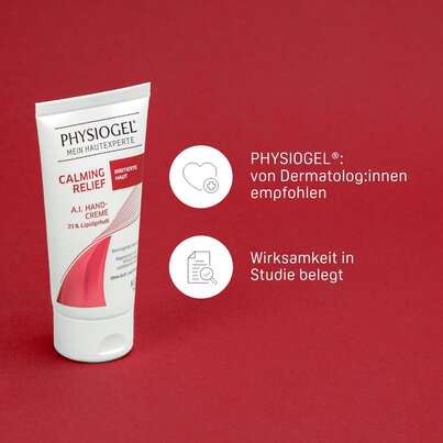 PHYSIOGEL® Calming Relief A.I. Handcreme für gereizte Hände, A-Nr.: 5460290 - 04