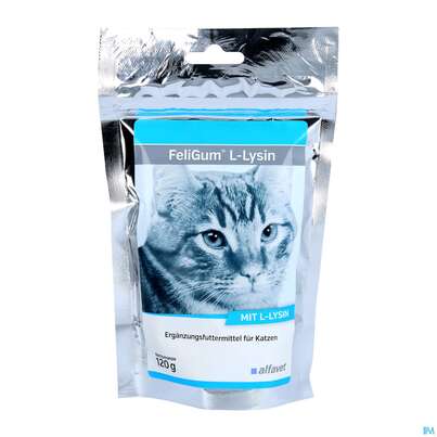 Veterinaerprodukte Feligum L-lysin 120g, A-Nr.: 4398086 - 01