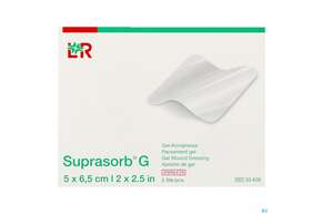 Suprasorb Steril G Gel-kompresse 5x 6,5cm 5st, A-Nr.: 4346132 - 01