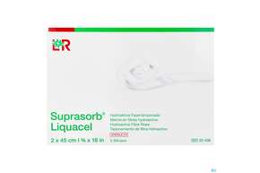 Suprasorb/liquacel Tamponade 2x 45cm 5st, A-Nr.: 4081018 - 01