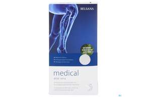 Stuetzstruempfe Belsana/medical/aloe Vera Ad Knie Gr L4 45-47 Weiss 2st, A-Nr.: 5226447 - 01