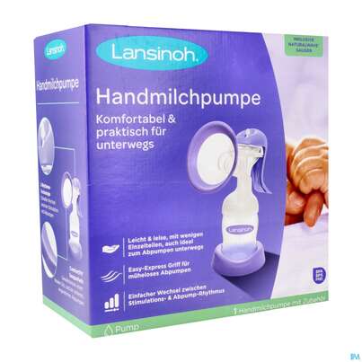 Milchpumpen-u.zubehoer Lansinoh Hand/weithalssystem +2 Flaschen +deckel 1st, A-Nr.: 4279588 - 03