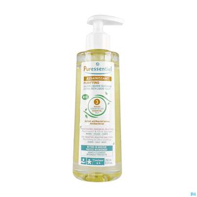 Sie sehen eine Packung Seifen Puressentiel Reinigend Liquid Rueckfettend 250ml, Produktbild: 04 Seifen Puressentiel Reinigend Liquid Rueckfettend 250ml, A-Nr.: 5608404 - 04
