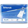 Sie sehen eine Packung Krankenunterlagen Attends Cover Dri Plus 80x170cm 7st, Produktbild: 02 Krankenunterlagen Attends Cover Dri Plus 80x170cm 7st, A-Nr.: 3791545 - 02