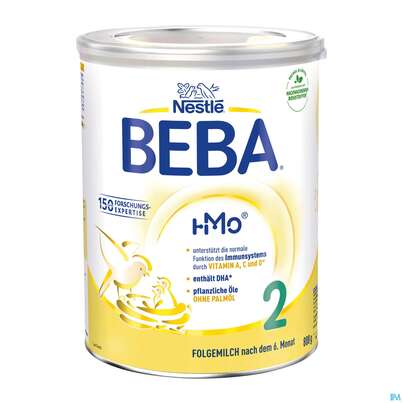 Sie sehen eine Packung Beba 2 Nach Dem 6. Monat 12576120 800g, Produktbild: 03 Beba 2 Nach Dem 6. Monat 12576120 800g, A-Nr.: 1889435 - 03