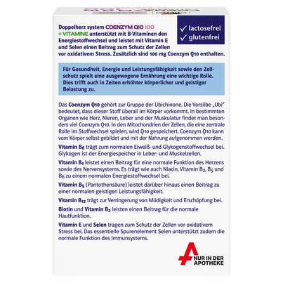 Doppelherz system COENZYM Q10 100 + VITAMINE, A-Nr.: 5677635 - 03