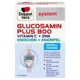 Sie sehen eine Packung Doppelherz system GLUCOSAMIN PLUS 800 VITAMIN C + ZINK, Produktbild: 01 Doppelherz system GLUCOSAMIN PLUS 800 VITAMIN C + ZINK, A-Nr.: 5678853 - 01