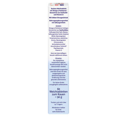 Doppelherz system OMEGA-3 family Gel-Tabs zum Kauen, A-Nr.: 5679373 - 01