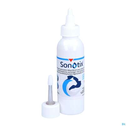 Sie sehen eine Packung Veterinaerprodukte Ohrenreiniger Sonotix 120ml, Produktbild: 06 Veterinaerprodukte Ohrenreiniger Sonotix 120ml, A-Nr.: 4862075 - 06