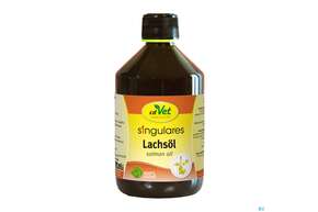 Veterinaerprodukte Singulares Lachsoel 500ml, A-Nr.: 4555692 - 01