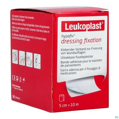 Wundverband Hypafix/leukoplast Fixierverband 10mx 5cm 7994901 1st, A-Nr.: 4746771 - 05