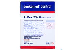 Wundverband Leukomed/control Transparent 7x10cm 7323001 10st, A-Nr.: 4387562 - 01