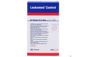 Wundverband Leukomed/control Transparent 8x15cm 7323002 10st, A-Nr.: 4387579 - 01