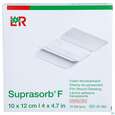 Sie sehen eine Packung Wundverband Suprasorb/steril F Folien 10x12cm 10st, Produktbild: 01 Wundverband Suprasorb/steril F Folien 10x12cm 10st, A-Nr.: 2203411 - 01