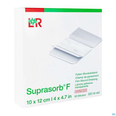 Wundverband Suprasorb/steril F Folien 10x12cm 50st, A-Nr.: 2203428 - 02