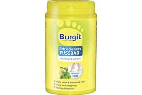 Sie sehen eine Packung Burgit Erfrischendes Fußbad, Produktbild: 01 Burgit Erfrischendes Fußbad, A-Nr.: 4287139 - 01