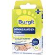 Sie sehen eine Packung Burgit Hühneraugen Pflaster 6 Stk., Produktbild: 02 Burgit Hühneraugen Pflaster 6 Stk., A-Nr.: 5005574 - 02