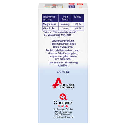 Doppelherz system MAGNESIUM 400 DIRECT Micro-Pellets, A-Nr.: 4842351 - 02