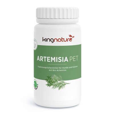 KINGNATURE Artemisia Pet Kaps 600 mg Bio 72 Stk, A-Nr.: 5941440 - 01