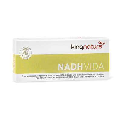 KINGNATURE NADH Vida Tabl 20 mg 10 Stk, A-Nr.: 5941457 - 01